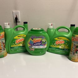 Gain Laundry Bundle - Liquid, Pods & Beads 