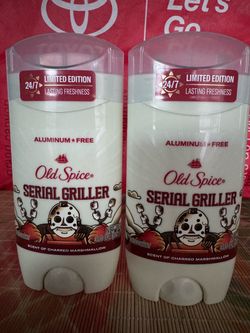 Old spice deodorant - serial griller scent