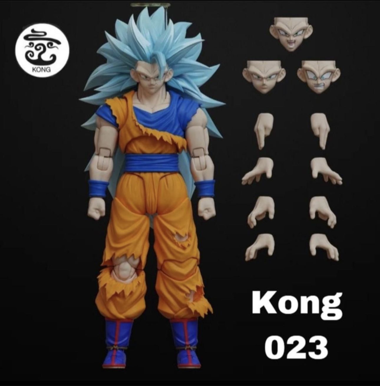 SH Figuarts Dragon Ball Z Kong Studio Goku K023 for Sale in