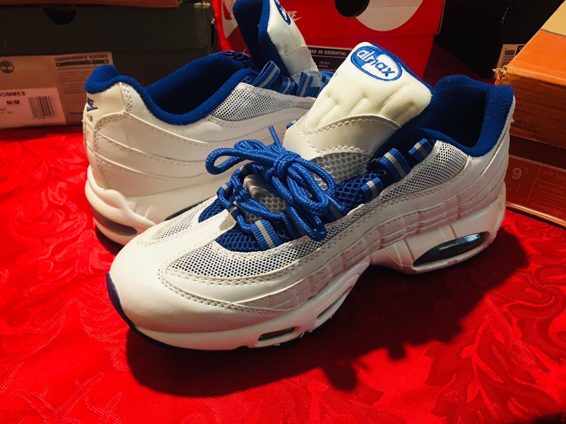 Ppsnabha Air Max 97 Pure Platinum/white/university Red 95