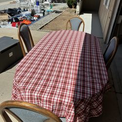 Oak Dining Table W/ Chairs