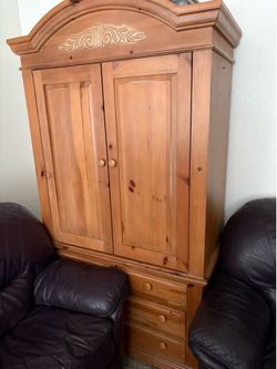 Free Entertainment center armoire