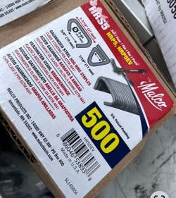 500-pack of Malco HRS5EV 9-Gauge Galvanized Steel Hog Ring