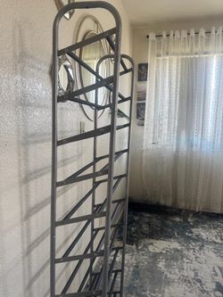 Tall Metal Shoe Rack / Storage Rack