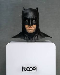 TOPO Batman Cowl & Hot Toys Coats