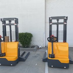 Full Electric Pallet Stacker Forklift Lift Stacker Brand New
