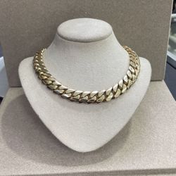 Cuban Chain With Diamonds 