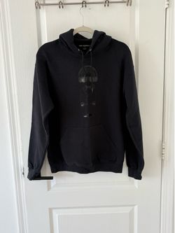 Karl Lagerfeld Black Graphic Hoodie Size M