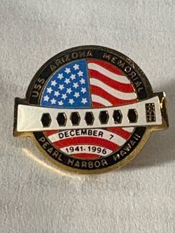 Vintage Pearl Harbor lapel pin