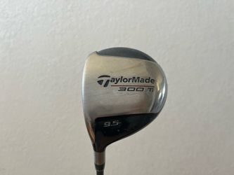 TaylorMade 300 Ti Driver 9.5° Men's LH Stiff Flex Tour S-90 Graphite Shaft