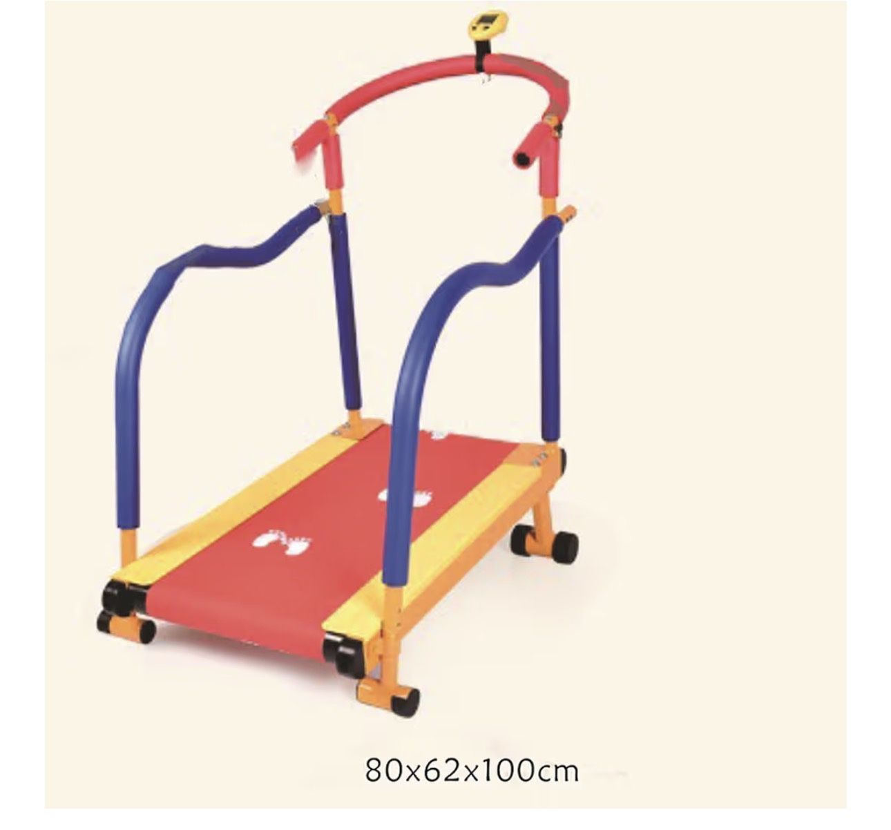 Redmon Fun & Fitness for Kids Manual Treadmill with Odometer, Timer, Auto-Off, and Monitor