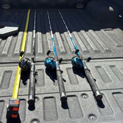 Shakespeare Tiger fishing poles