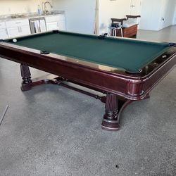 Pool Table 8ft- Brunswick- Simonis 760 Felt- Free Delivery 