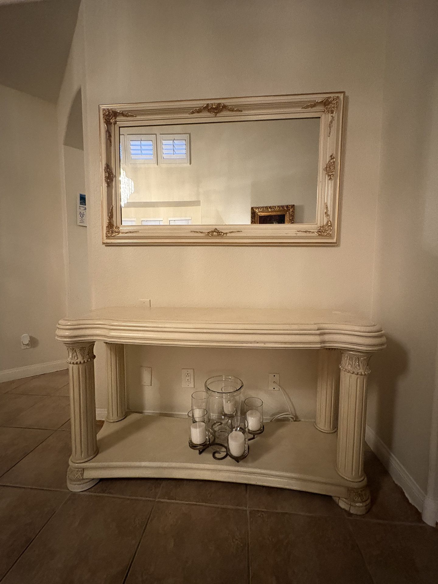 Mirror & Entry Table 