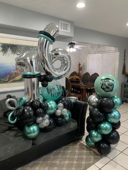 Balloon Bouquet and Column set