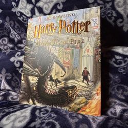 Illustrated Goblet Of Fire