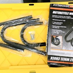 Pittsburgh Motorcycle Wheel Chock (2)