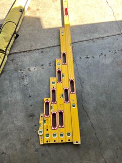 Full set of stabila levels