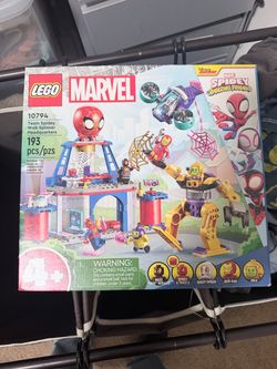 Marvel Spiderman Lego Webquarters 10794