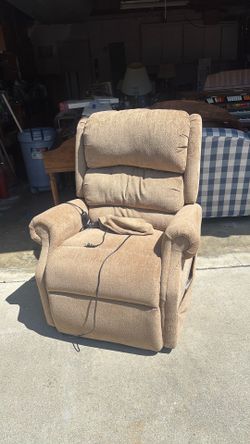 Rarely used electronic reclining chair