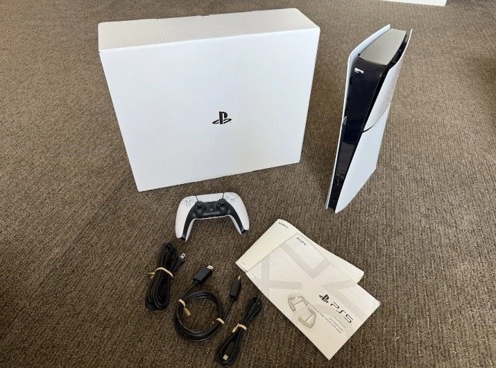 Sony PlayStation 5 Disc Edition New PS5 Working Console Controller, Headset,