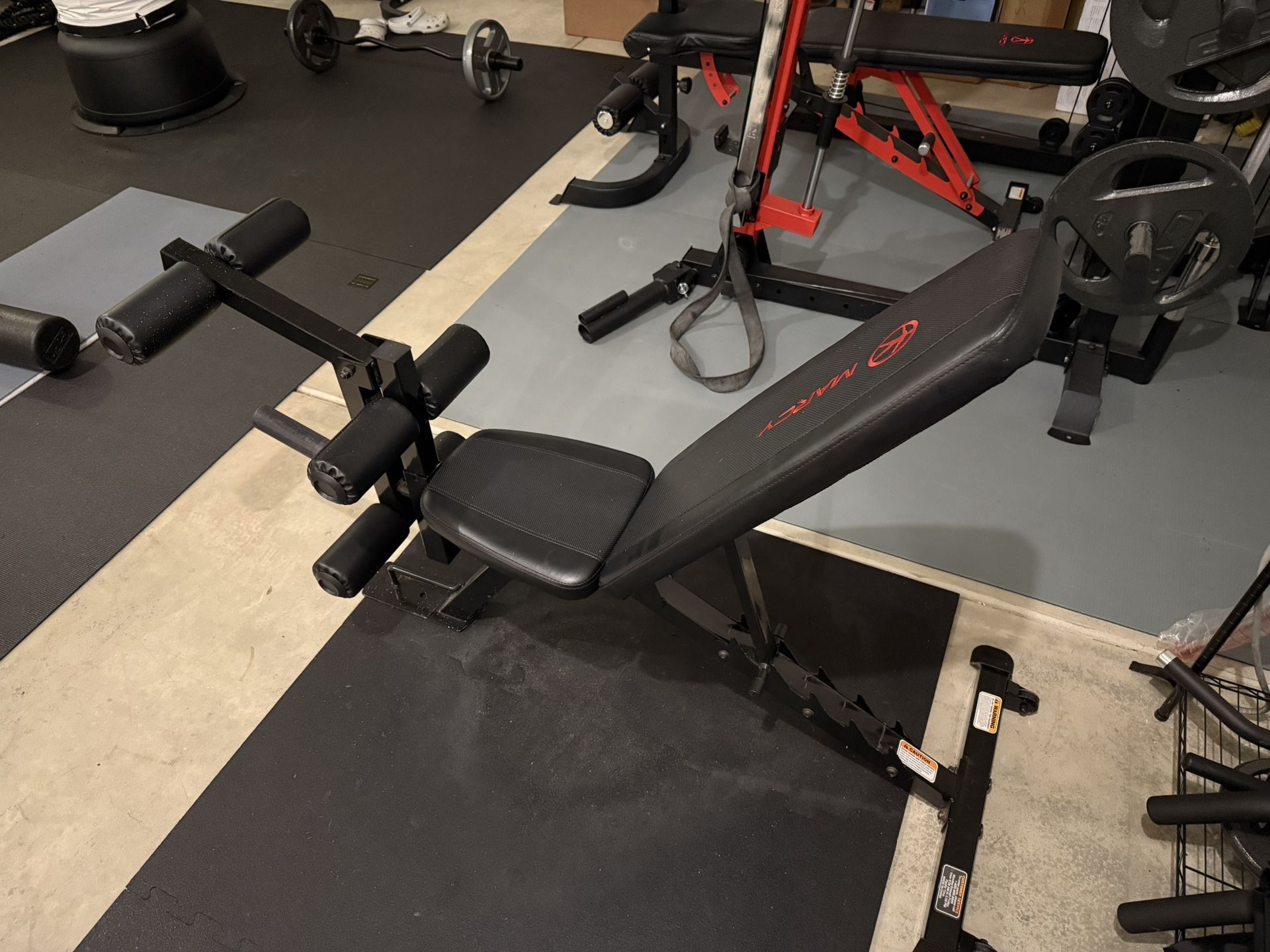 Marcy Weight Bench + Leg Extension