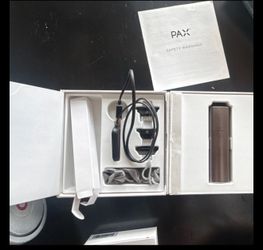 PAX 3 Portable Gray Battery Vaporizer for Aromatherapy w/ Kit & Charger
