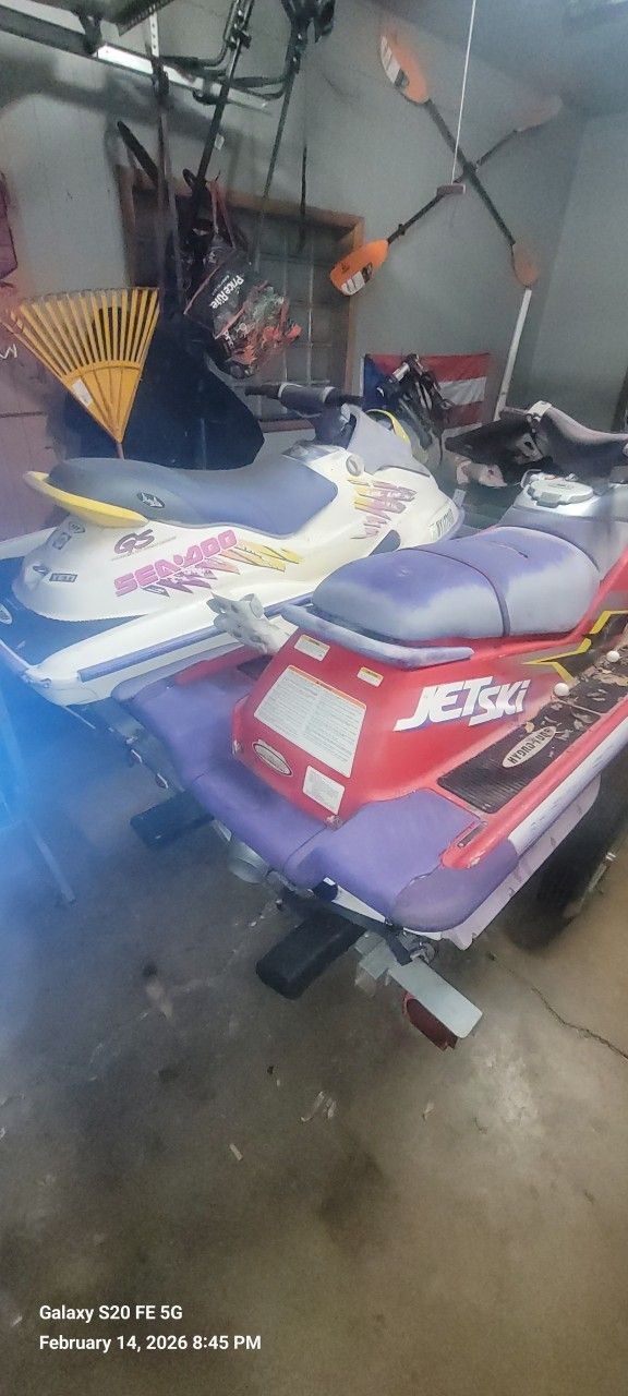 Jet Skis With Trailer