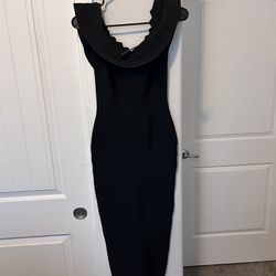 Fashion Nova off the shoulder bandage dress