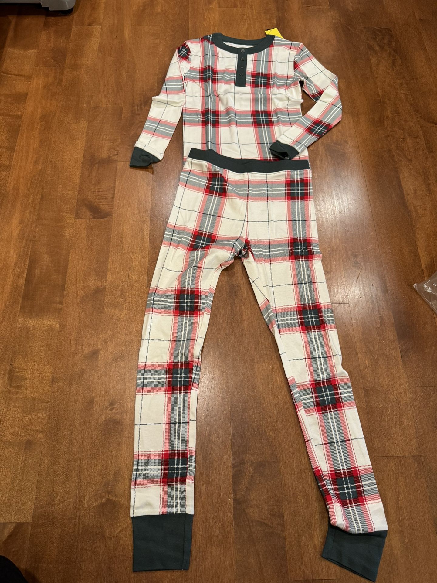 New Hearth And Hand Matching Plaid Christmas Pajama Set Shipping Available