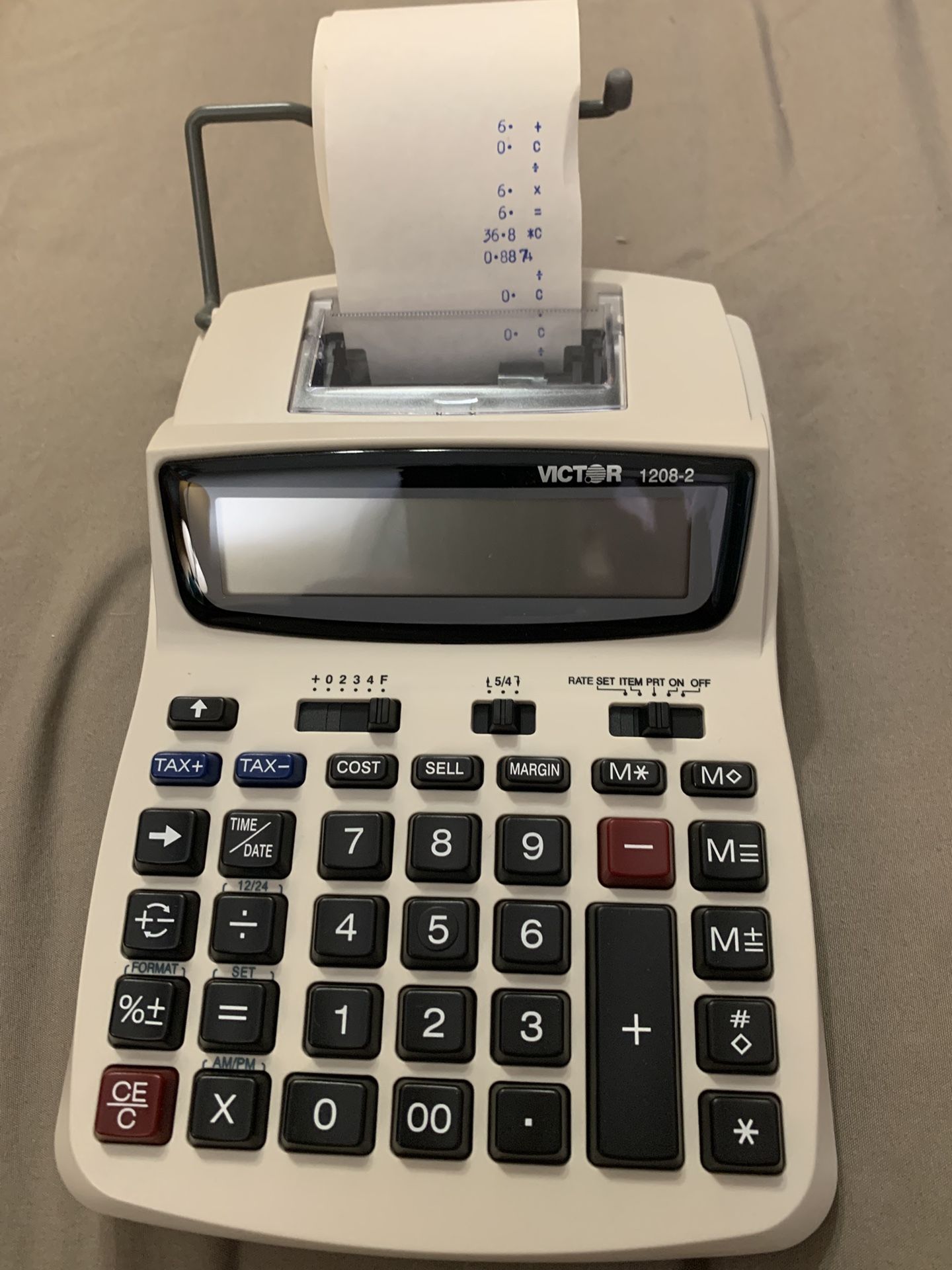Calculator Prints, Victor#1208-2