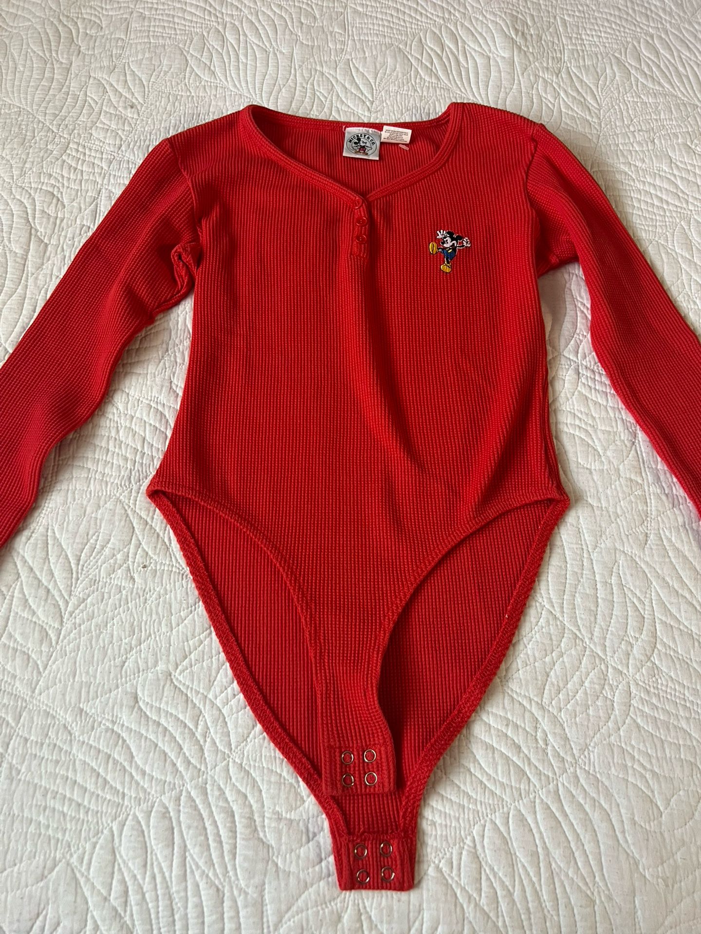 Mickey & Co Red Bodysuit