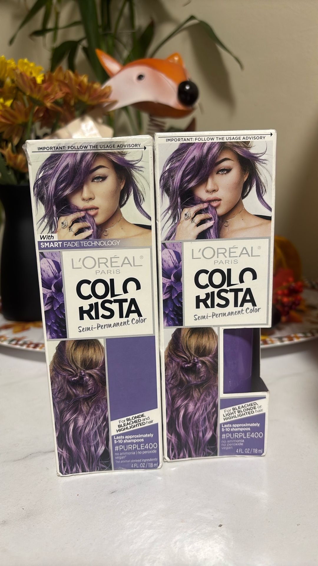 L’Oréal Paris Purple 400 Colorista Semi-permanent Color