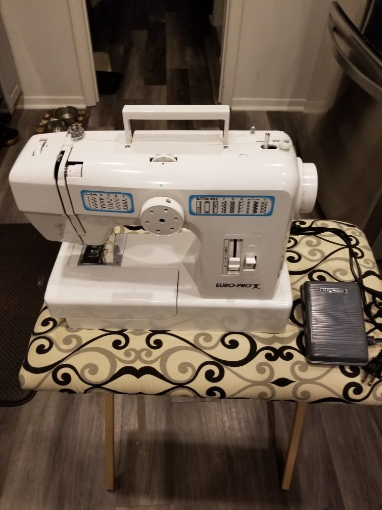 Euro Pro sewing machine