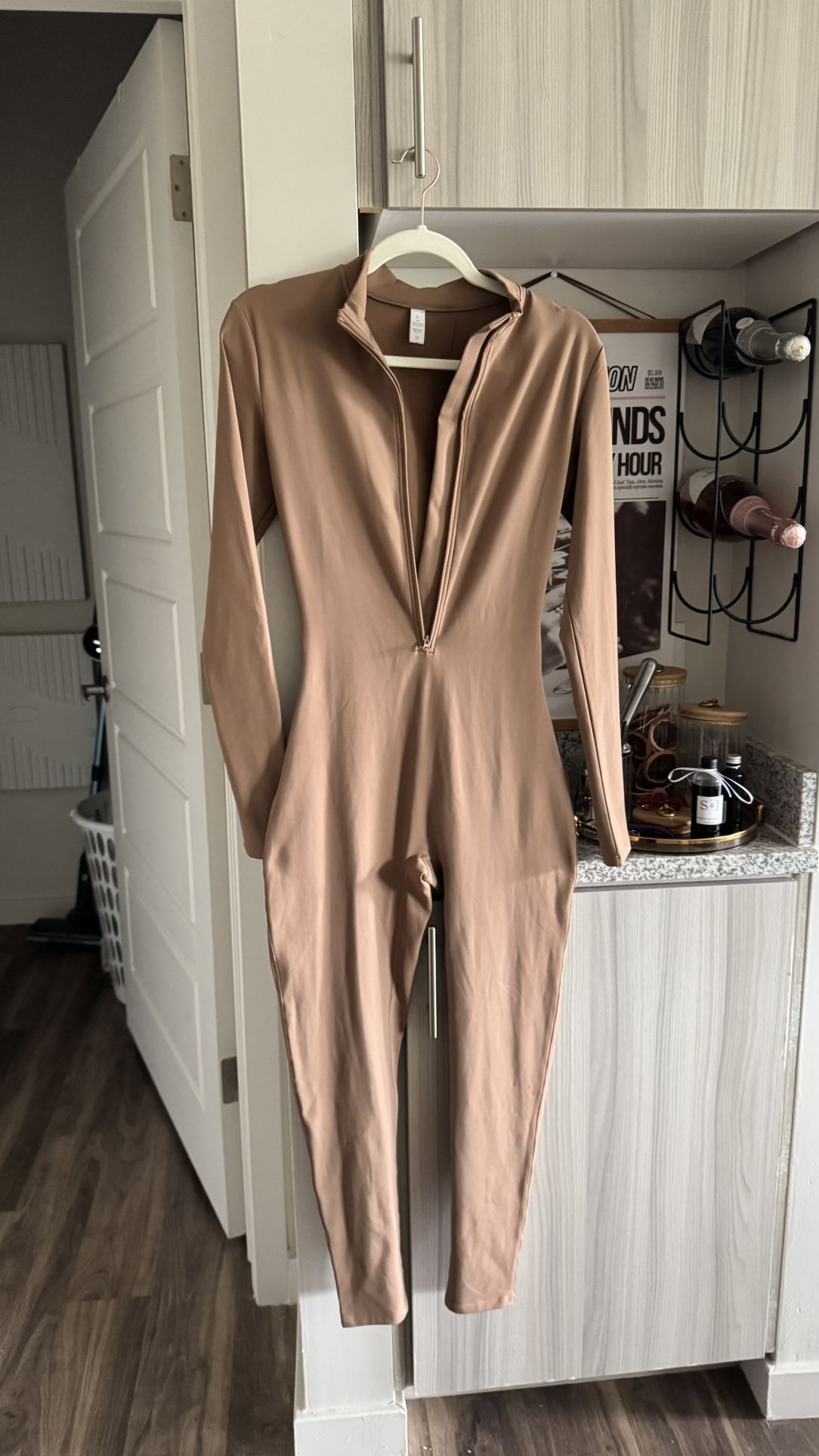 Brown Full Body Jumpsuit