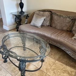 Formal Living Room Sofa and Coffee Table Set