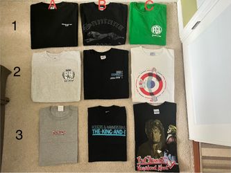 Concert T-shirts