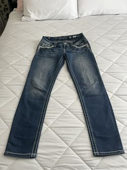 Buckle Miss Me Mid Rise Easy Ankle Skinny Jeans; Size 26 