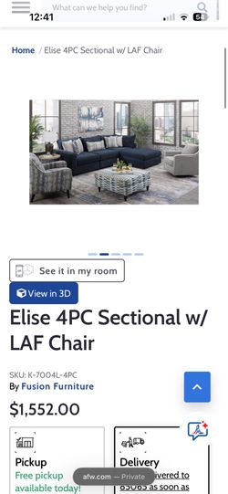 AMW large sectional couch