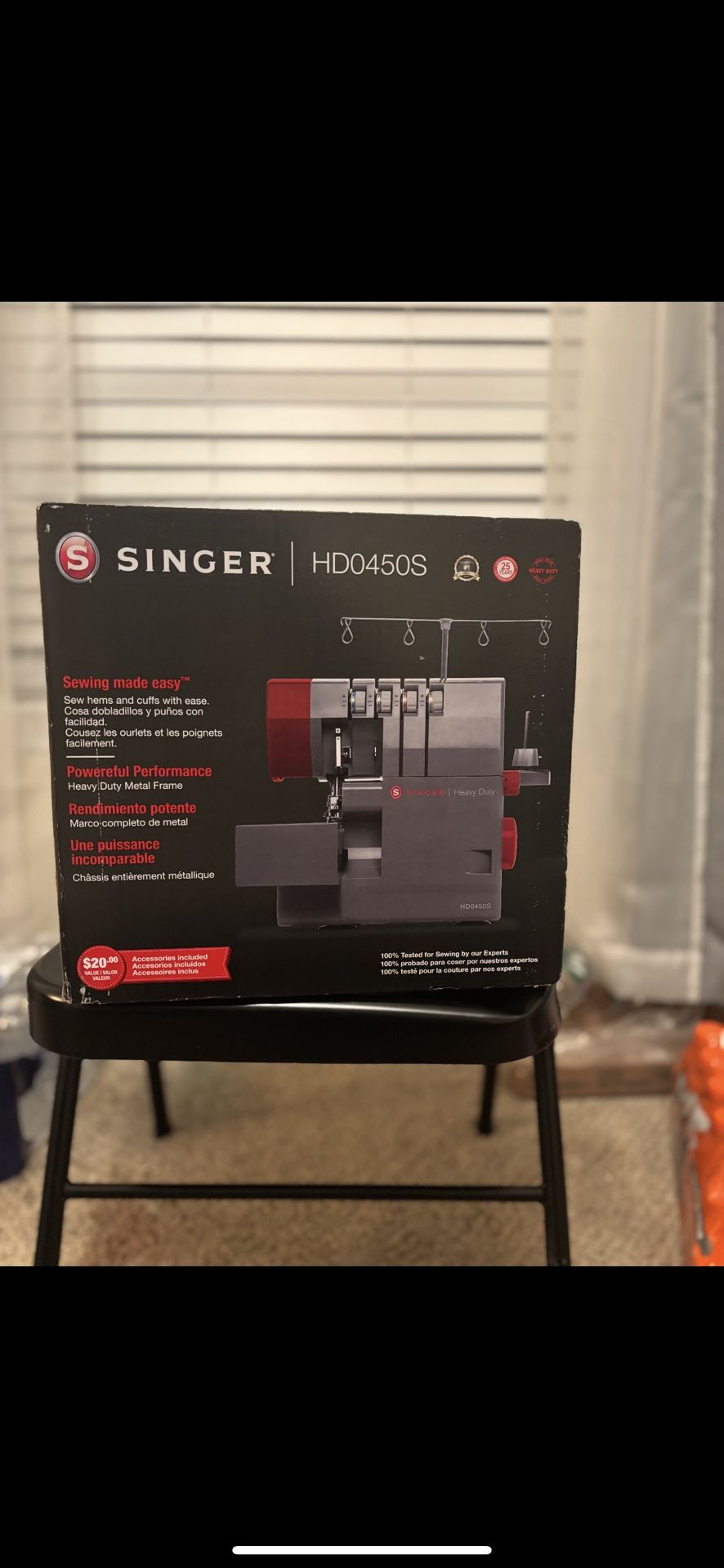 Singer Heavy Duty Sewing Machine HD0450s