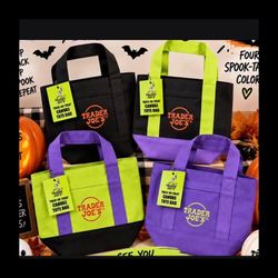 Trader joes halloween tote bag