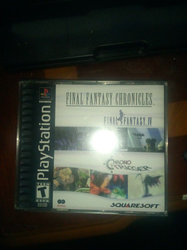 Final Fantasy Chronicles Chrono Trigger Playstation Psx Ps1