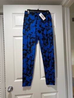Khonga blue and black women leggings