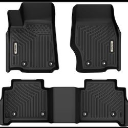 OEDRO Floor Mats Set for Jeep Grand Cherokee 2022 2023 2024, Custom Fit All Weather Front & Rear
