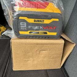 Brand New 9ah 20/60v Flex Volt Battery 