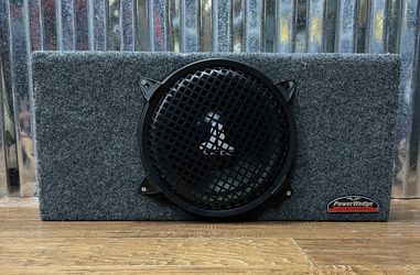 JL Audio 10”W4 Speaker And Box