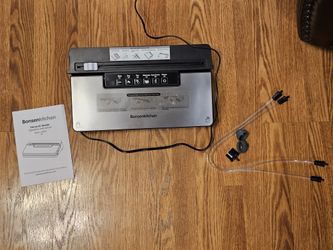 Bonsenkitchen Vacuum Sealer VS3201 w/ Box & Accessories - Like New