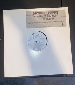 Britney Spears Me Against The Music Ft Madonna Vinyl 