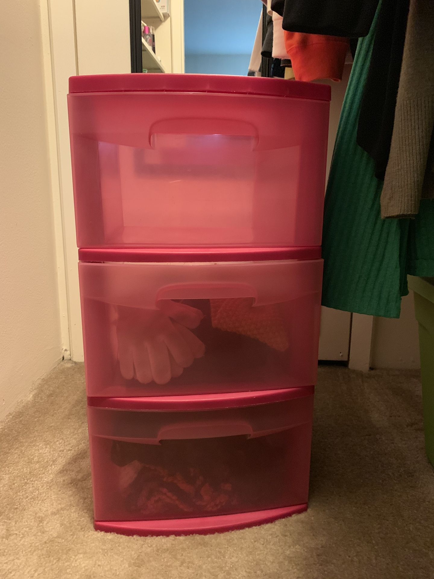 Pink Storage Container