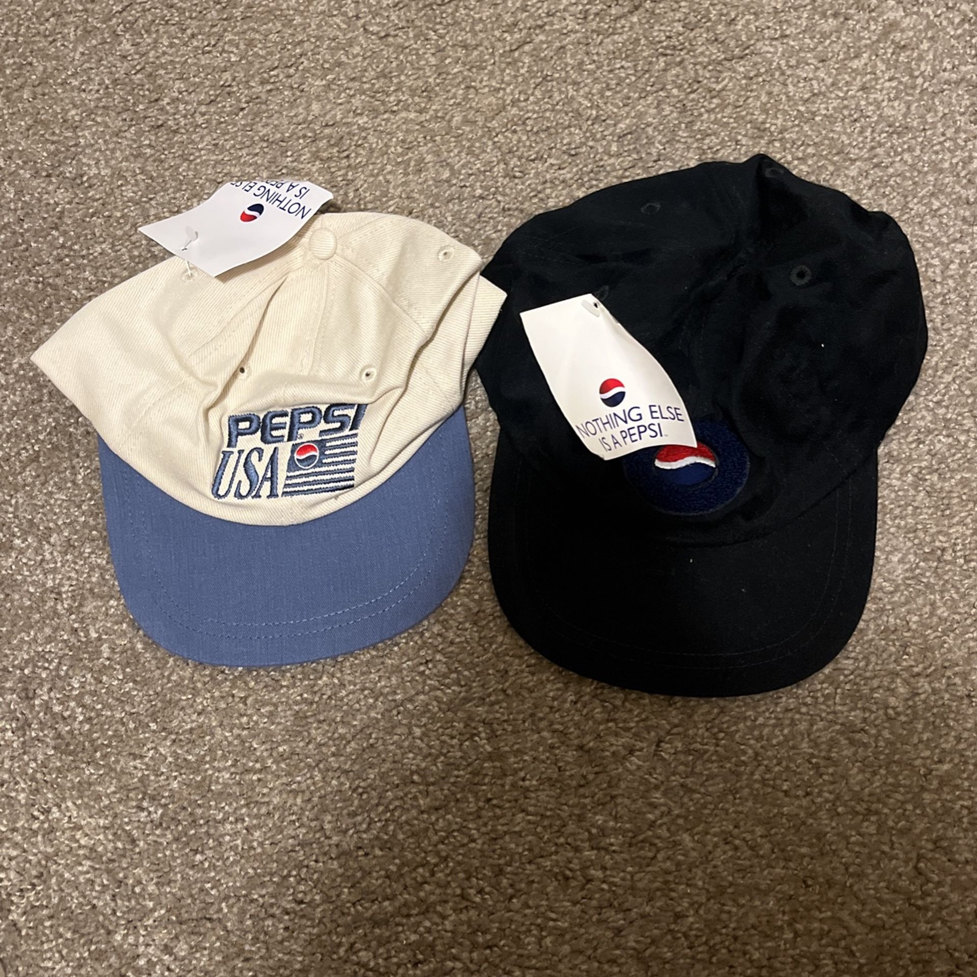 Vintage Pepsi NWT Hats